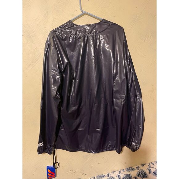 Vintage MIZUNO New Polyurethane Baseball Pullover Warm Up Jacket Men’s Large USA - Picture 8 of 9